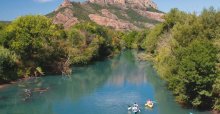 canoe au rocher de roquebrune sur argens