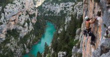 escalade gorges du verdon